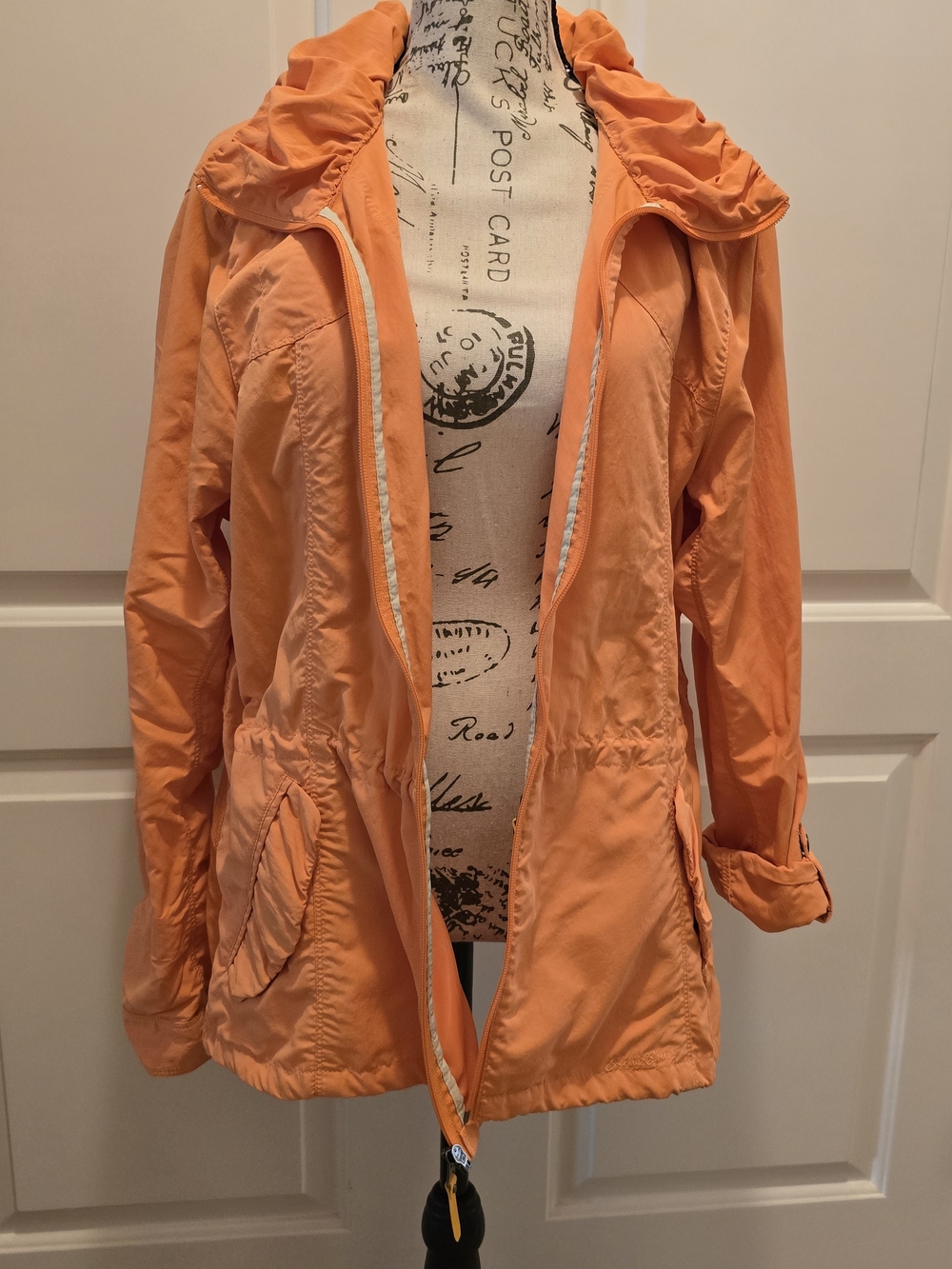 Eddie Bauer Travex Orange Jacket Large